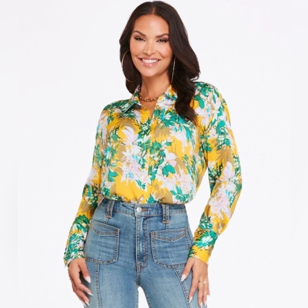 NWT Jessica Simpson Bodie Blouse